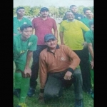 Foto bersama yang dilakukan oleh Pj Bupati Sampang Jonathan Judianto dan Kepala Bakesbang Pol Sampang Rudi Setiadi bersama Paslon H. Abdulah Hidayat.