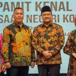 Gus Ipul, Wali Kota Pasuruan di acara pisah kenal Kajari Pasuruan.
