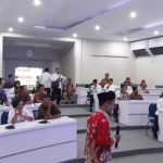 Para Bacakades saat mengikuti seleksi di Command Center.