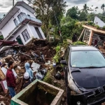 Gempa M5,6 guncang Cianjur, Jawa Barat. Foto: AFP