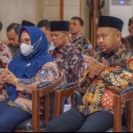 Bupati Fandi Akhmad Yani (kanan) dan Aminatun Habibah dalam suatu acara FOTO: ist.