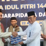 Narapidana saat menerima SK Remisi Khusus Idul Fitri 2023.