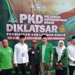 Anggota Ansor Kota Probolinggo saat mengikuti diklat PKD. 