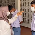 Siswa SMA usai membentak Kepala Dinas Pendidikan Siantar.