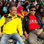 H. Ahmad Nurhamim (kiri) bersama Pendiri RGS Indonesia, HM Khozin Ma