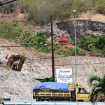 Lokasi penambangan di Watu Lungguh Desa Kotakan Kecamatan Situbondo.