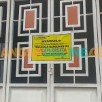 Rumah Mewah dari hasil kejahatan oknum pegawai Bank Jatim di Banyuwangi yang menipu nasabahnya hingga miliaram rupiah.