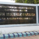 Kantor Imigrasi Kelas II A Pamekasan.