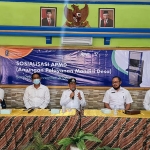 Sosialisasi APMD di Desa Socorejo, Kecamatan Jenu. (foto: ist)