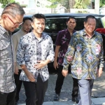 Wakil Gubernur Jatim, Emil Elestianto Dardak didampingi Sekdis Prov Jatim, Kadiskominfo Prov Jatim Hadir Bersama pada Acara Forum Group Disscusion Big Data bersama Kapan Lagi dan KEK Singosari, Malang. foto: ist