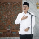 Bupati Pamekasan, Baddrut Tamam, saat memberi wejangan kepada seluruh ASN di Bumi Gerbang Salam.