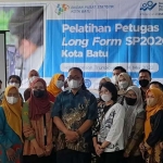 Kepala BPS Kota Batu, Parjan, saat menghadiri pelatihan petugas Sensus Penduduk 2020 lanjutan.