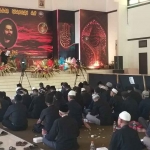 Ratusan jamaah ketika menghadiri Majelis Pencinta Rasulullah di Gedung Widya Harja, Kota Probolinggo.