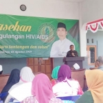 Wakil Bupati Situbondo Yoyok Mulyadi saat memberikan sambutan.