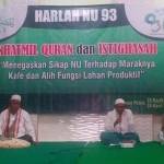 Para kiai saat menghadiri harlah NU ke – 93 di kantor PC NU Sumenep. foto: rahmatullah/ BANGSAONLINE