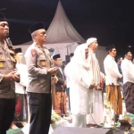 Acara Polresta Sidoarjo Berselawat yang digelar di GOR Sidoarjo Senin (15/7/2024)