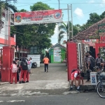 Suasana salah satu sekolah di Kota Blitar saat masih diberlakukan PTM.