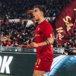 Paulo Dybala cetak gol kedua Roma ke gawang Feyenoord