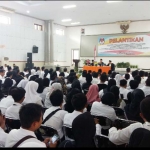 Pelantikan PPK dan PPS di Gedung Soejono, Lumajang.