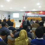 Rapat pleno terbuka KPU di Hotel BJP Trenggalek.