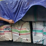 Ratusan ribu batang rokok ilegal yang berhasil diamankan Bea Cukai Malang.