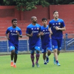 Pemain Persik saat berlatih. foto: ist