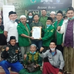 Abdul Holil mendaftar sebagai Calon Ketua GP Ansor Surabaya periode 2021-2025. foto: istimewa