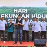 Wali Kota Pasuruan, Saifullah Yusuf atau yang akrab disapa Gus Ipul, saat memberi sambutan dalam peringatan Hari Lingkungan Hidup Sedunia 2024.