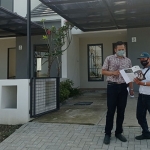 Marketing Manager Skyville Residence, Bara Ilmika, saat berada di rumah contoh.