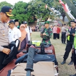 Kapolres Pasuruan AKBP Raydian Kokrosono, SIK, saat melakukan pengecekan dan asistensi kesiapan pengamanan Pemilihan Kepala Daerah (Pilkada) serentak 2018. Foto: ANDY F/BANGSAONLINE