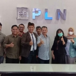 PLN UP3 Malang saat bertemu pihak pengembang perumahan Panorama Garden.