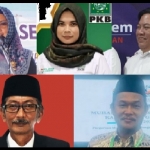 Dari atas, kiri ke kanan, Aminatun Habibah, Ufiq, Triputro, Markasim, serta Muhammad Thoha Mahsun. Foto: Ist.