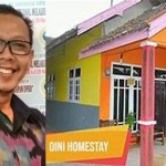 Hari Danah, Ketua Komisi B DPRD Kota Batu dan salah satu villa di Kota Batu.