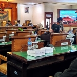 Suasana Rapat Paripurna di DPRD Tulungagung.