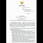 Surat Edaran Bupati Tuban Nomor: 367/133/414.012/2021 tentang Pembatasan Kegiatan untuk Pengendalian Penyebaran Coronavirus Disease-2019 (Covid-19) tertanggal 12 Januari 2021. (foto: ist)