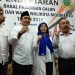 Bacalon usai melakukan pendaftaran