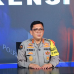 Kepala Bagian Penerangan Umum Divisi Humas Polri, Kombes Pol Erdi A. Chaniago saat konferensi pers (dok. Ist)