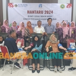 Kegiatan donor darah di Kantor ATR/BPN Tuban dalam rangka peringati Hantaru 2024. Foto: Achmad Choirudin/BANGSAONLINE