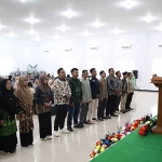 Pelantikan pengurus IKA Unugiri atau Universitas Nahdlatul Ulama Sunan Giri, Bojonegoro. 