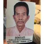 Dimyati, Jemaah Haji Asal Senori Kabupaten Tuban yang meninggal.