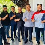 Kasi intel Kejari Pamekasan, Ardian Junaidi, saat bersama insan media.