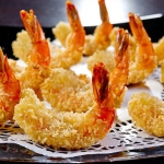 Ilustrasi masakan udang crispy 