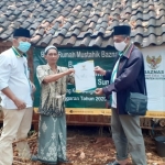 Dokumentasi Baznas saat melakukan bedah rumah.