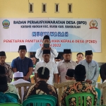 P2KD Karang Nangka saat disumpah.