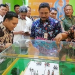 Launcing Rumah Pintar Pemilu Arek Lancor di kantor KPU Pamekasan, beberapa waktu lalu. foto: ERRI S/ BANGSAONLINE