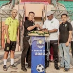 Skuad Persibo Bojonegoro menjalani latihan di Stadion Letjen H Soedirman dimulai dengan tumpengan dan doa.