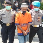 Pelaku saat diamankan Polres Ponorogo (foto: ist)