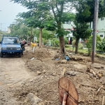 Area di sekitar Gedung Graha Pelayanan Publik yang akan ditata Pemkab Pasuruan.