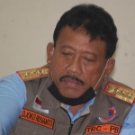 ?Drs. Djoko Rusianto, M.Si., Koordinator Percepatan Penanganan Covid-19 Trenggalek. (foto: HERMAN/ BANGSAONLINE)