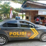 Sat Samapta Polres Ngawi saat melakukan pengamanan, Minggu (16/10/2022)